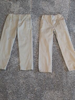 2 Pair of Kids Uniform Khakis